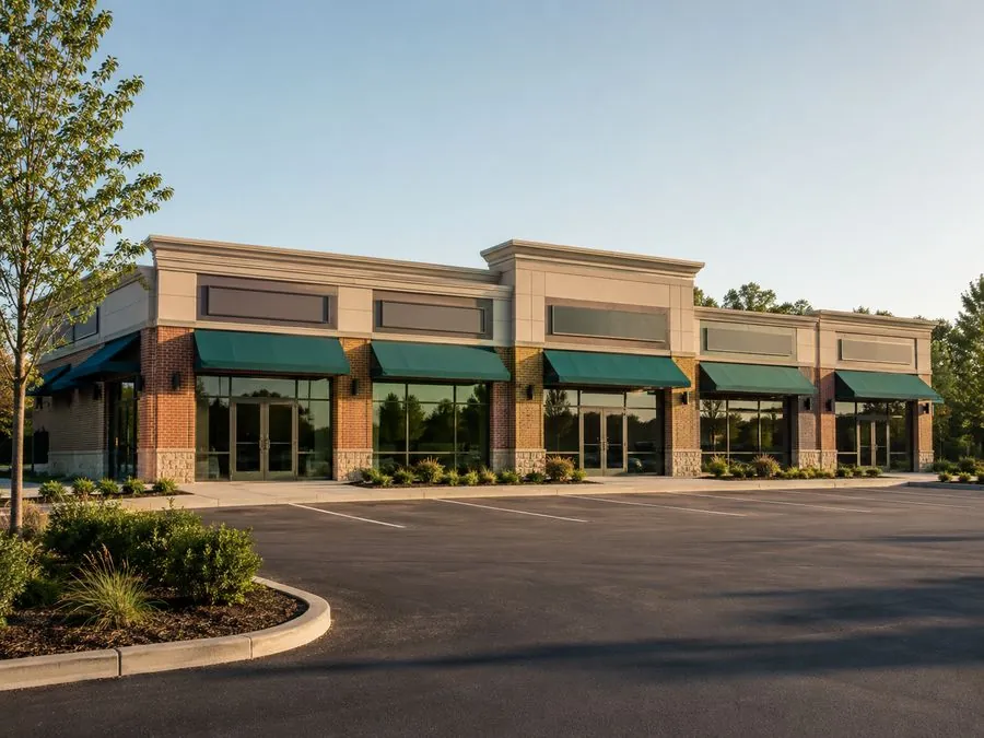 Neighborhood retail strip center